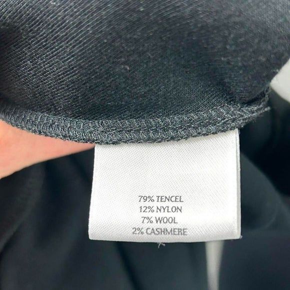 Eileen Fisher Tencel Long Sleeve Midi‎ Dress Womens M - Picture 6 of 7